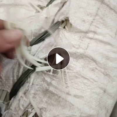 出售尼龙复合扎带毛料，和pp复合的，现货5吨左右