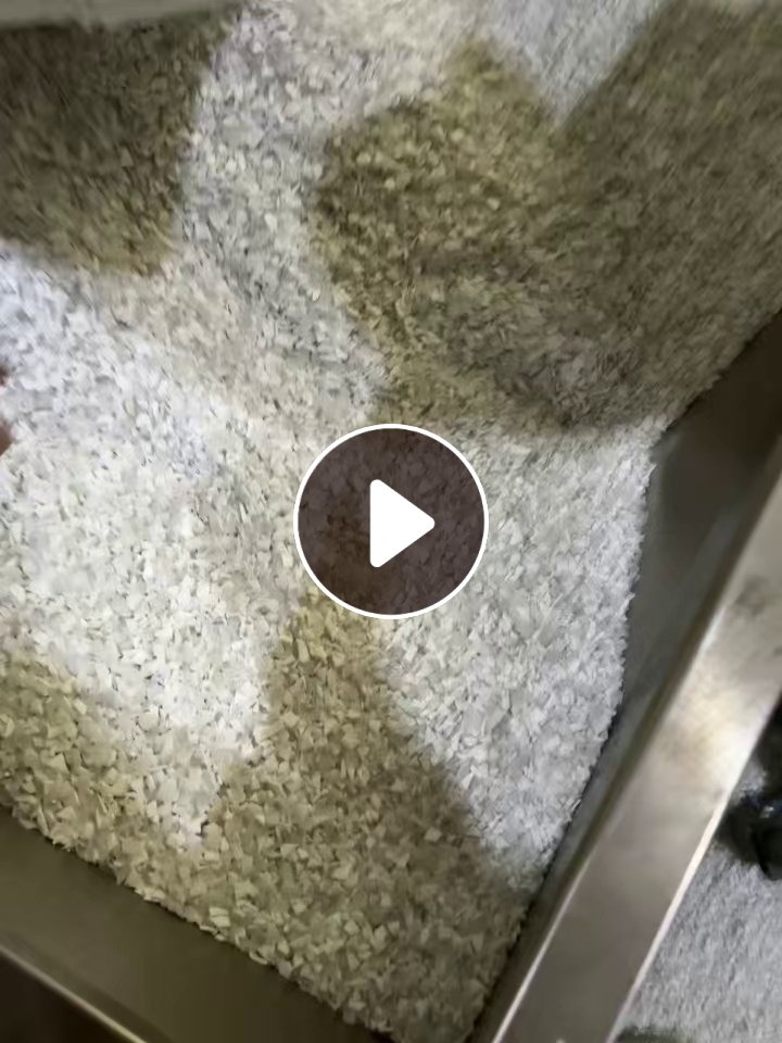 长期出售白色pp美缝管破碎料，现货200吨