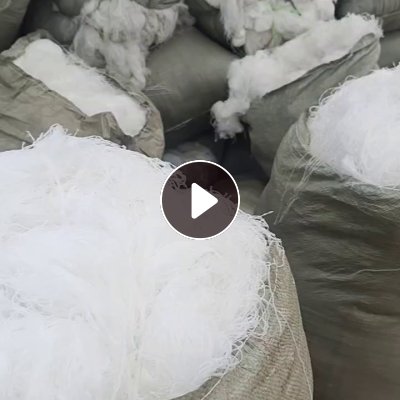 长期出售织布厂下来的白色涤纶废丝，涤纶低弹丝，300D，也有涤纶水丝，货在浙江衢州
