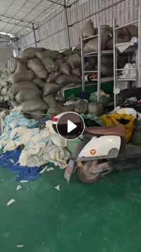 长期出售制衣厂下来的废布边角料，碎布料，货在广西南宁