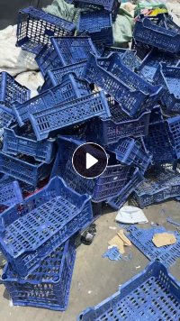 大量求购黑水果筐，蓝白水果筐毛料