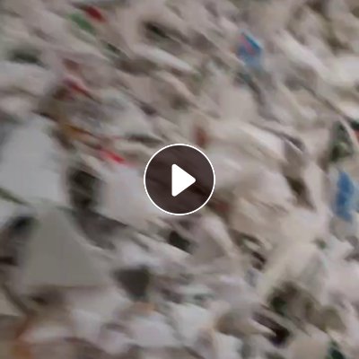 长期出售带字涂料破碎料，花桶破碎料