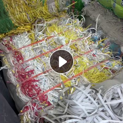 大量求购透明杂色PP打包带废料