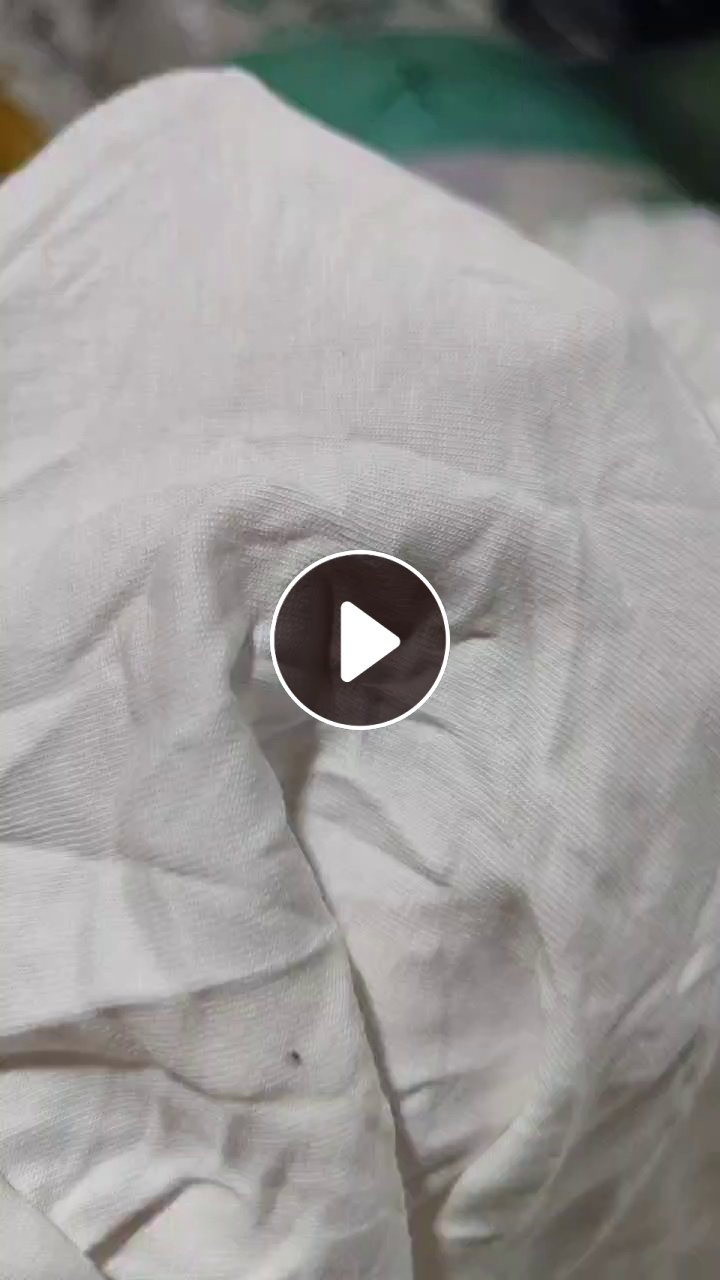 长期出售针织白色涤棉布头，涤棉大块布，含棉70-80，现货三十吨，在广东东莞