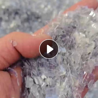 出售海信厂下来的二级PET吸塑破碎料，现货100多吨，一天10吨，长期有货
