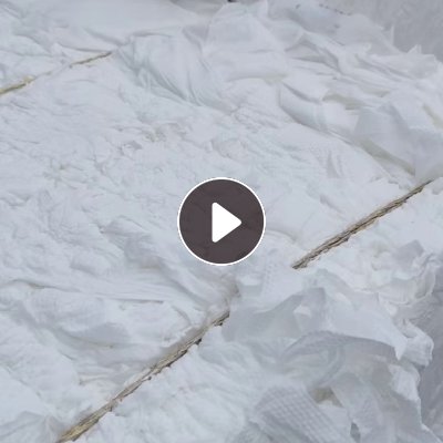 长期出售水刺厂下来的黏胶无纺布边脚料，黏胶水刺无纺布，可做开花用，现货30吨，在山东德州