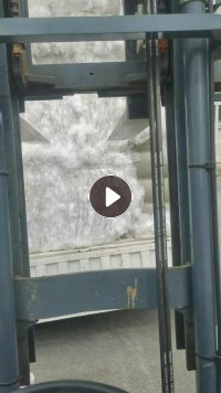 收一级干做低压膜 和热洗大白 透析桶破碎料