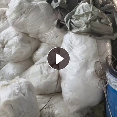 长期出售白色涤纶废布，圆机废布，涤纶造粒布，现货有七八吨，货在河南许昌