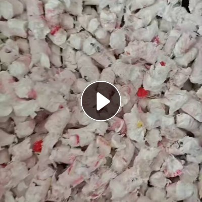 出售PE电池膜毛毛虫料，灰分15以内