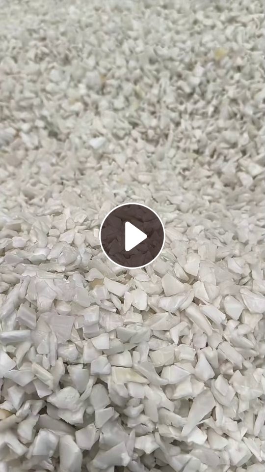 长期出售白色pp坐垫破碎料，14罗底的，现货10多吨