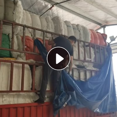 长期出售开松好的无胶棉边角料，无胶棉开花棉，可做针刺棉，家纺用