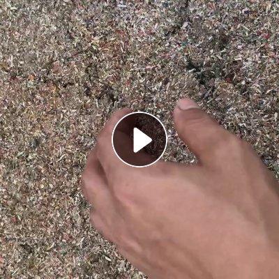 长期出售PVC商标纸磨粉转筛出来的废纸浆
