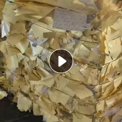 长期出售黄白淋膜纸压块