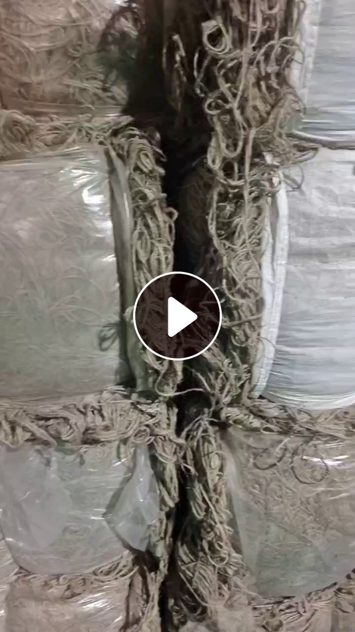 长期出售亚麻下脚料，亚麻回丝，都是纯亚麻的，月供400吨，货在浙江温州