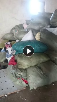 长期出售旧衣服统货，现货十几吨，货在江苏盐城