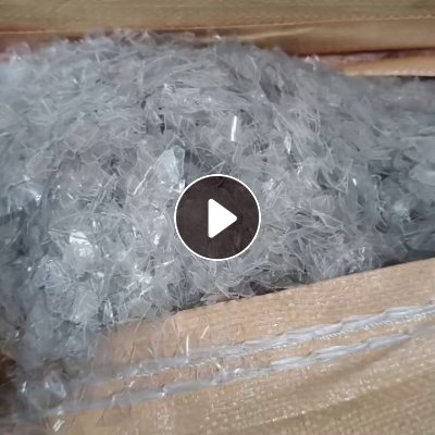 长期出售PET吸塑盒破碎料，A级现货60吨，B级现货40吨