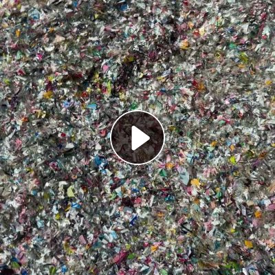长期出售PVC热缩膜商标纸破碎料，月供200+
