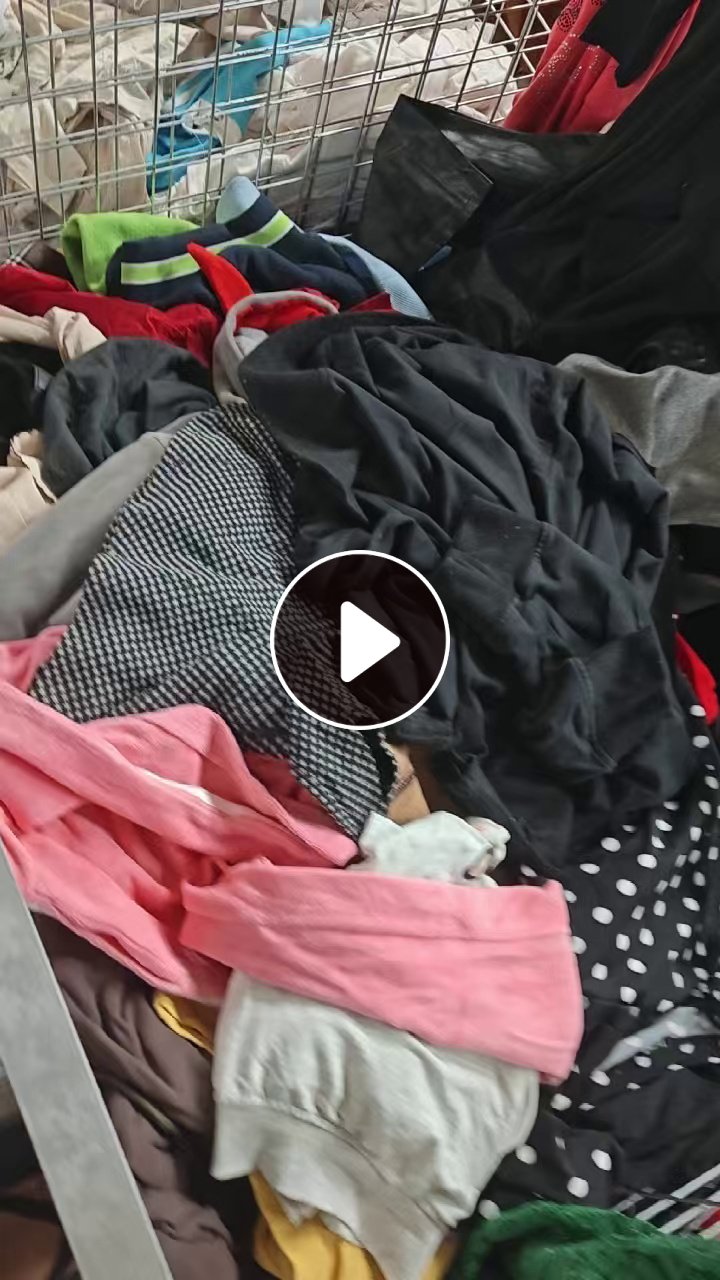 长期出售旧衣服冬装，冬装统货，现货有30吨左右，货在天津