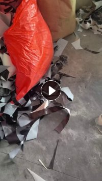 长期出售pvc人造革边角料，现货一挂车