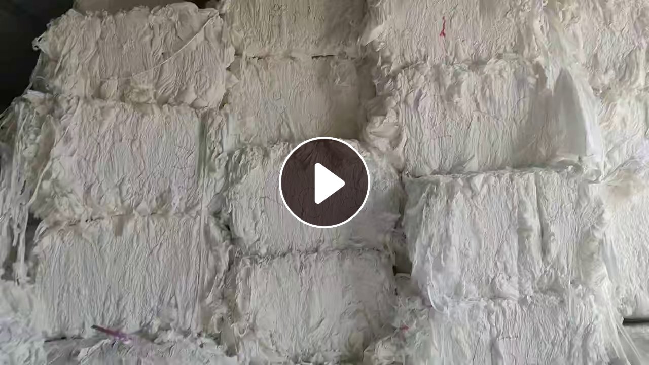 长期出售开好的黏胶无纺布，黏胶开花棉，现货20吨，货在山东聊城
