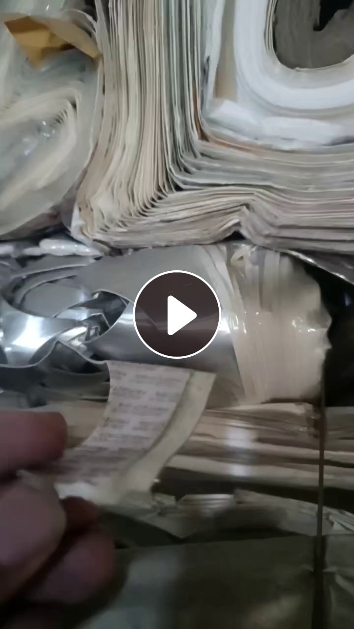 长期出售瓶盖铝箔纸边角料，未分离的