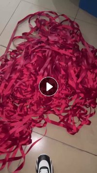 长期出售涤纶织带，都是整理好下来的，可以造粒用，现货30吨左右，货在山东潍坊