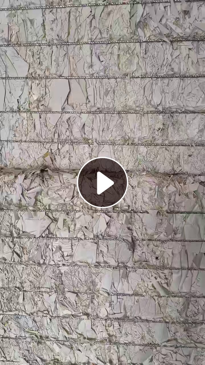出售纯白口杯纸边角料压块