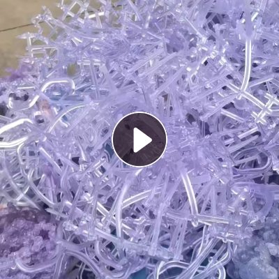 长期出售医疗厂下来的中性PVC水口料