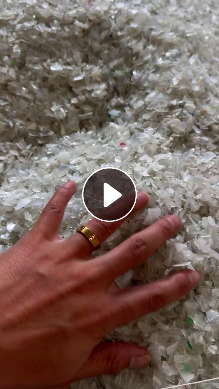 出售透明PP瓶盖破碎料